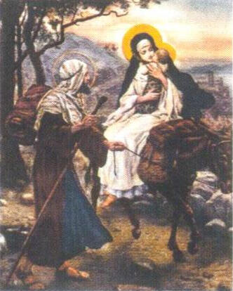 La fuite en Egypte - Les Sept Douleurs de Marie La fuite en Egypte - Les Sept Douleurs de Marie